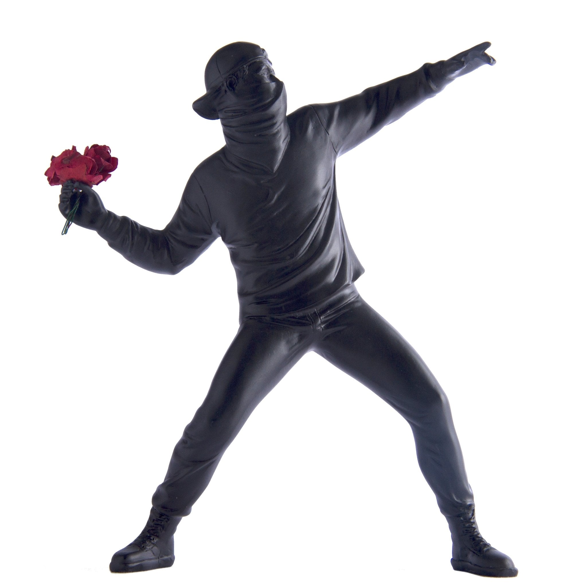 Flower Thrower Sculpture - Banksy - Magnito