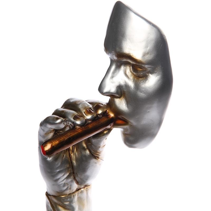 ABSTRACT ART SCULPTURE- THE SMOKING ONE - Milo - Magnito