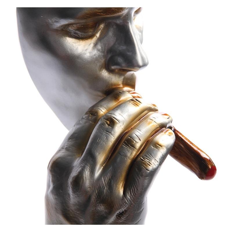 ABSTRACT ART SCULPTURE- THE SMOKING ONE - Milo - Magnito