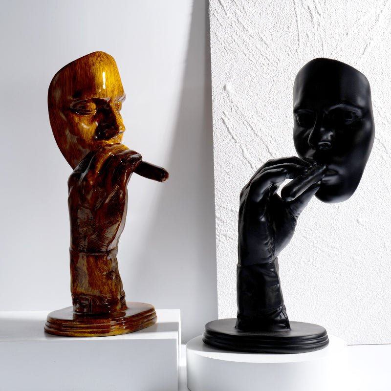 ABSTRACT ART SCULPTURE- THE SMOKING ONE - Milo - Magnito