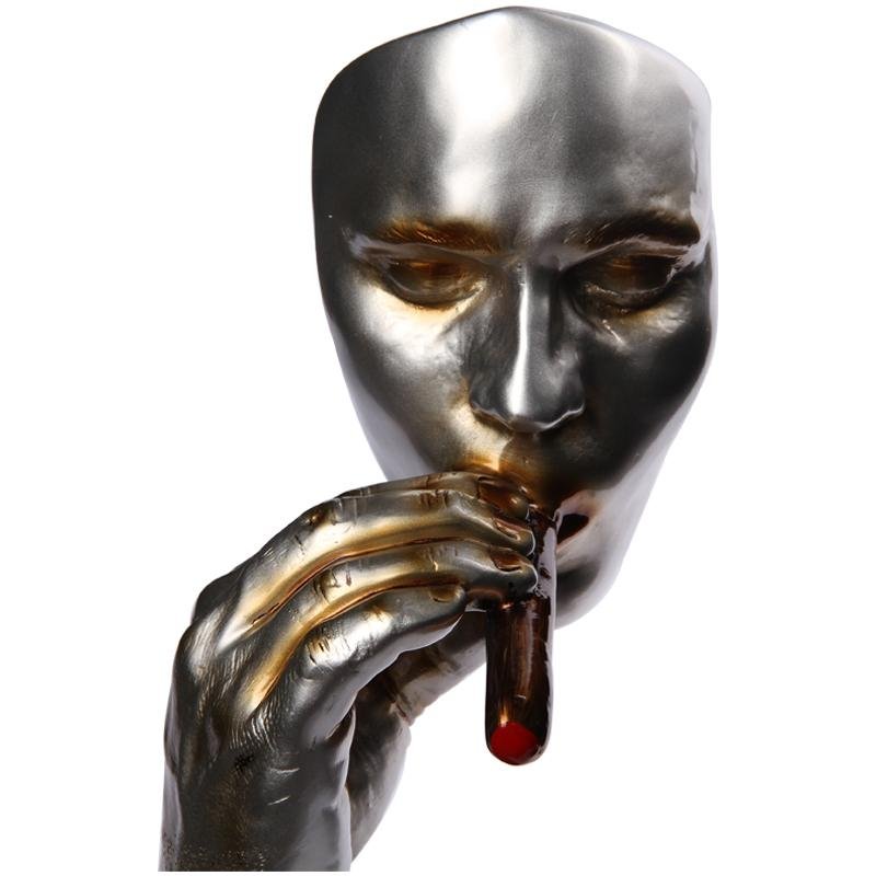 ABSTRACT ART SCULPTURE- THE SMOKING ONE - Milo - Magnito