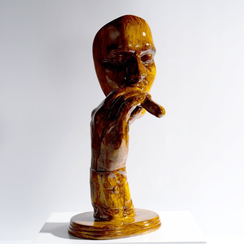 ABSTRACT ART SCULPTURE- THE SMOKING ONE - Milo - Magnito