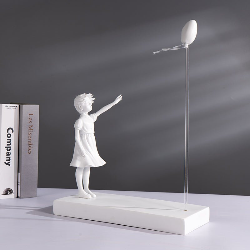 Balloon Girl Sculpture - Banksy - Magnito