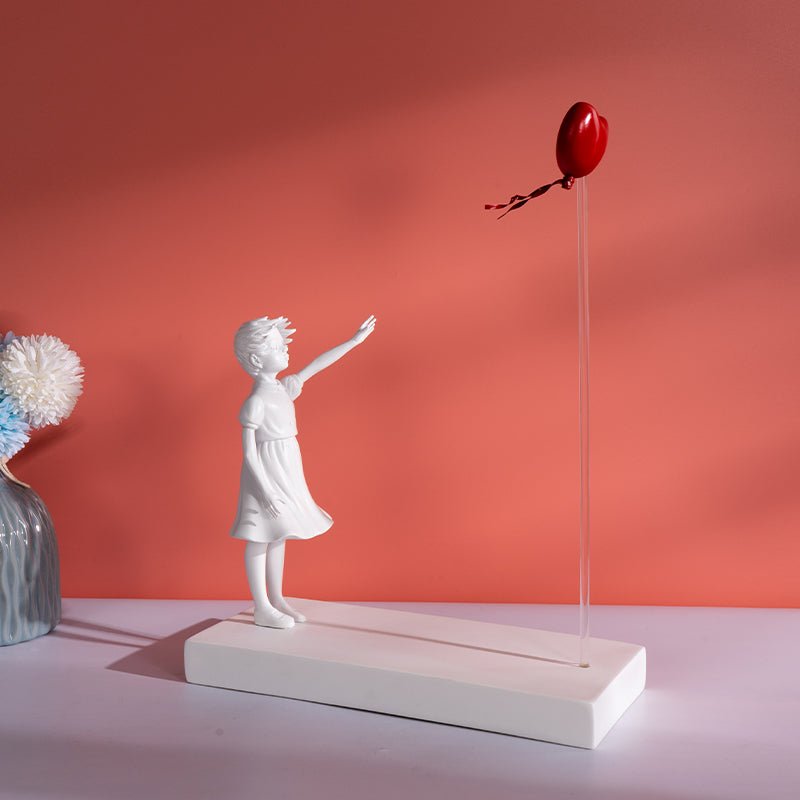 Balloon Girl Sculpture - Banksy - Magnito