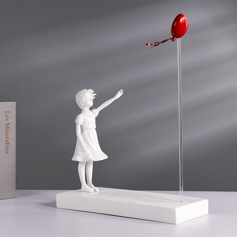 Balloon Girl Sculpture - Banksy - Magnito