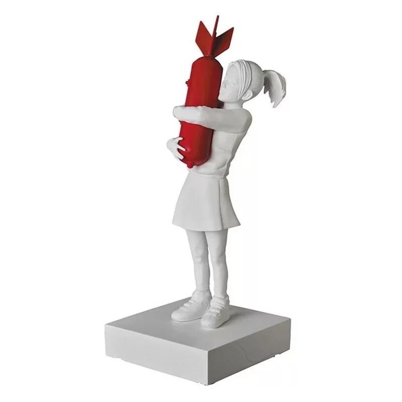 Bomb Hugger Sculpture - Banksy - Magnito