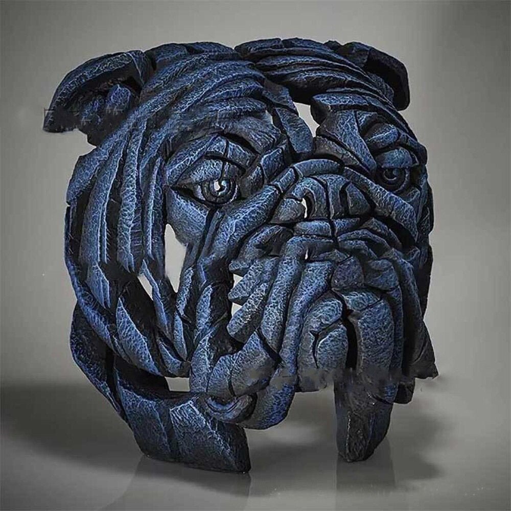 Bulldog Art Sculpture - Magnito
