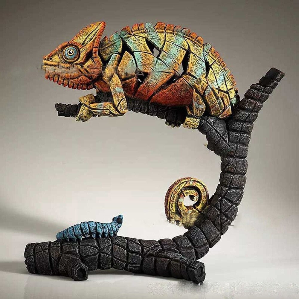 Chameleon Art Sculpture - Magnito