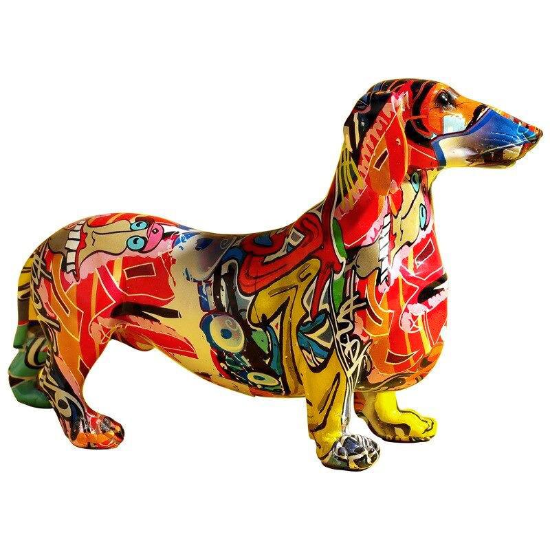 Graffiti Art Dachshund Amare – Magnito