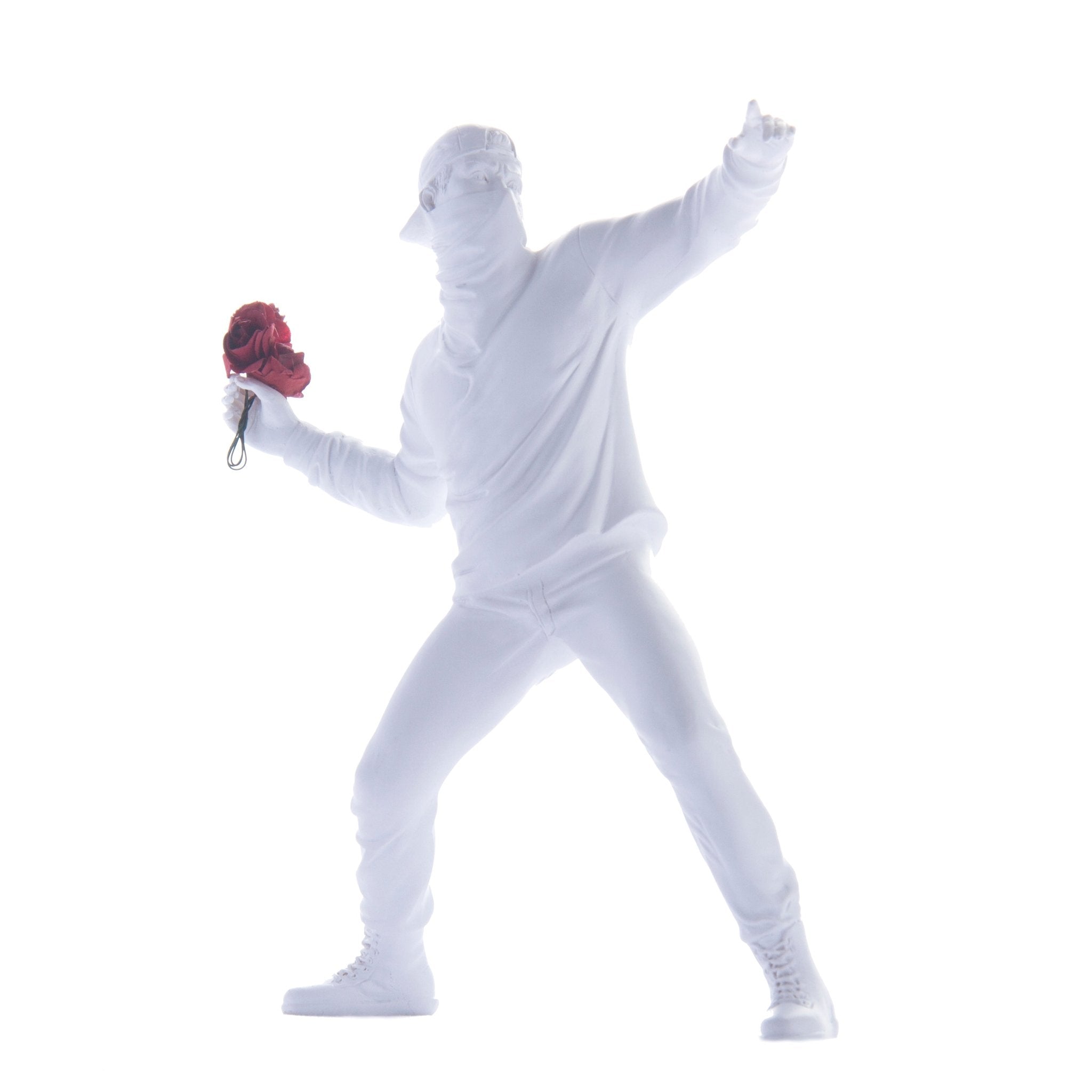 Flower Thrower Sculpture - Banksy - Magnito