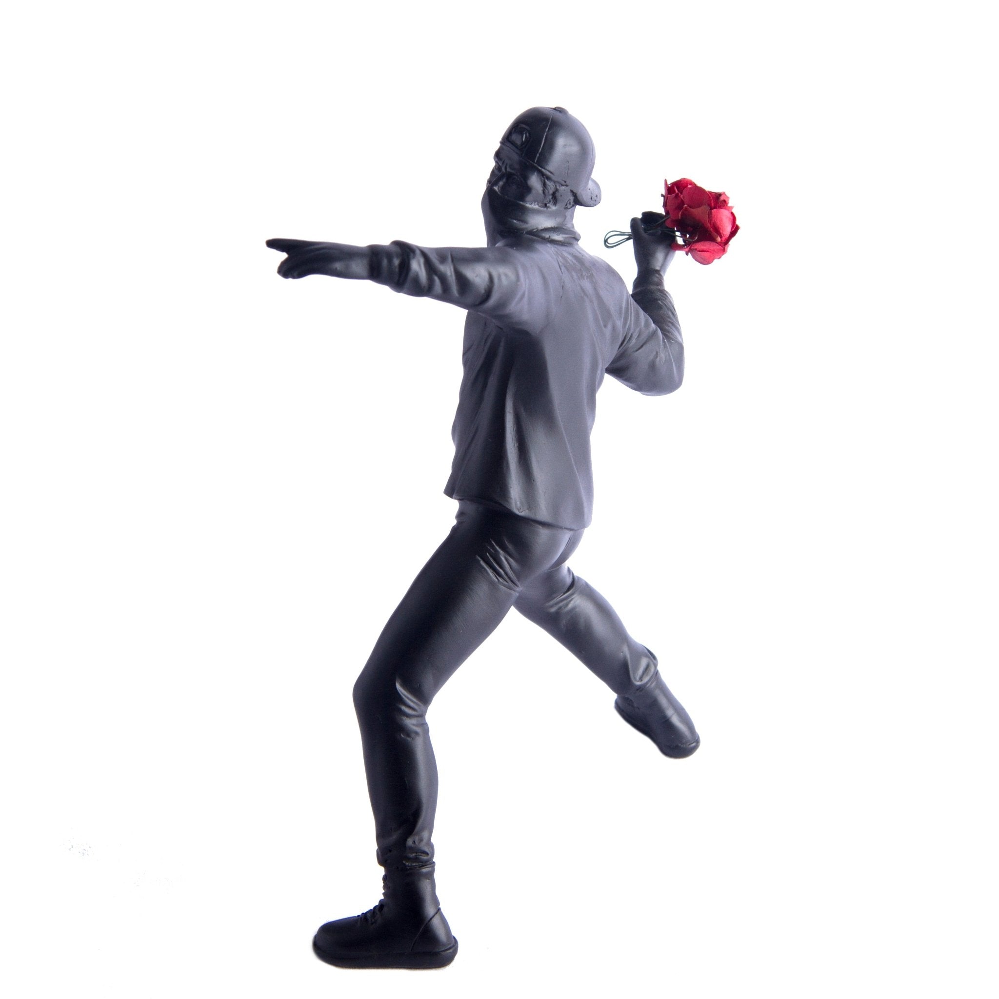 Flower Thrower Sculpture - Banksy - Magnito