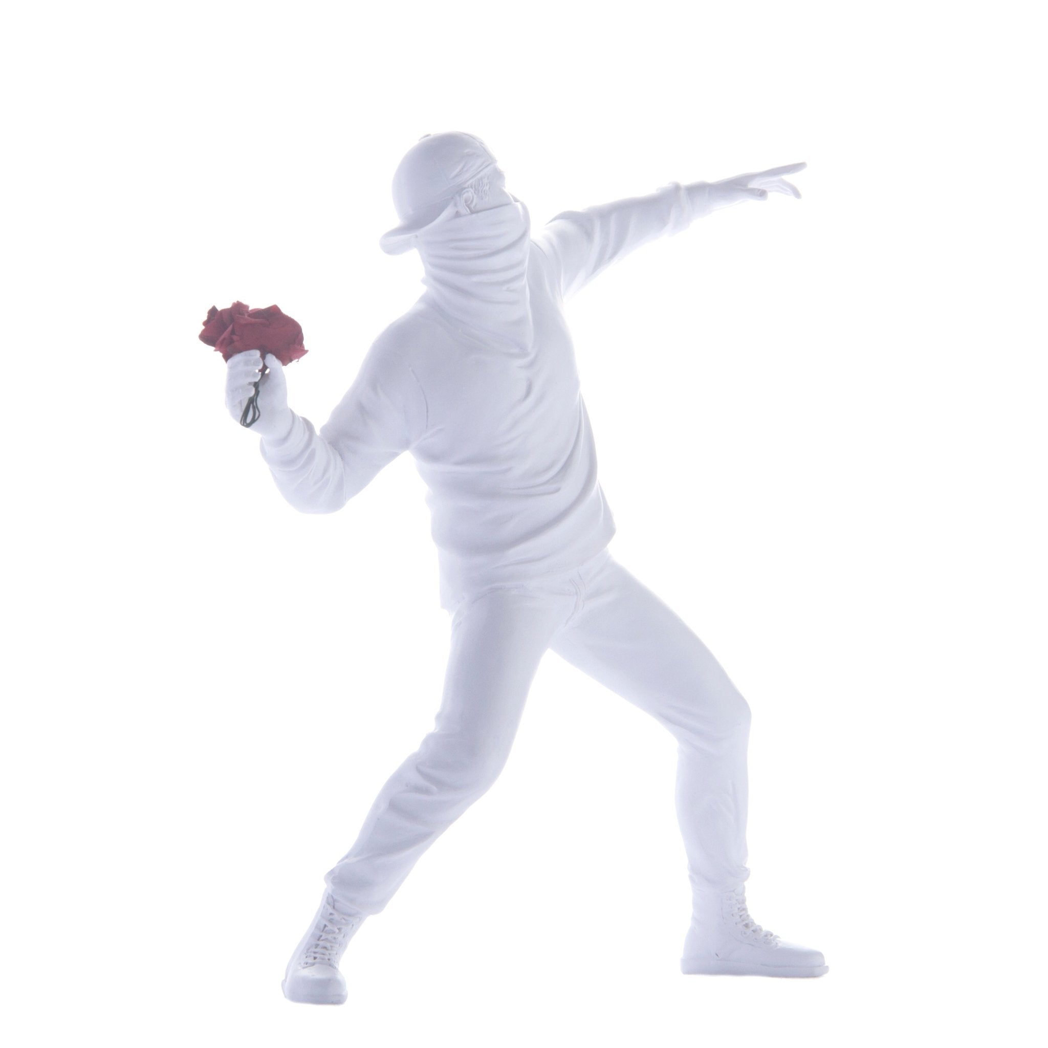 Flower Thrower Sculpture - Banksy - Magnito
