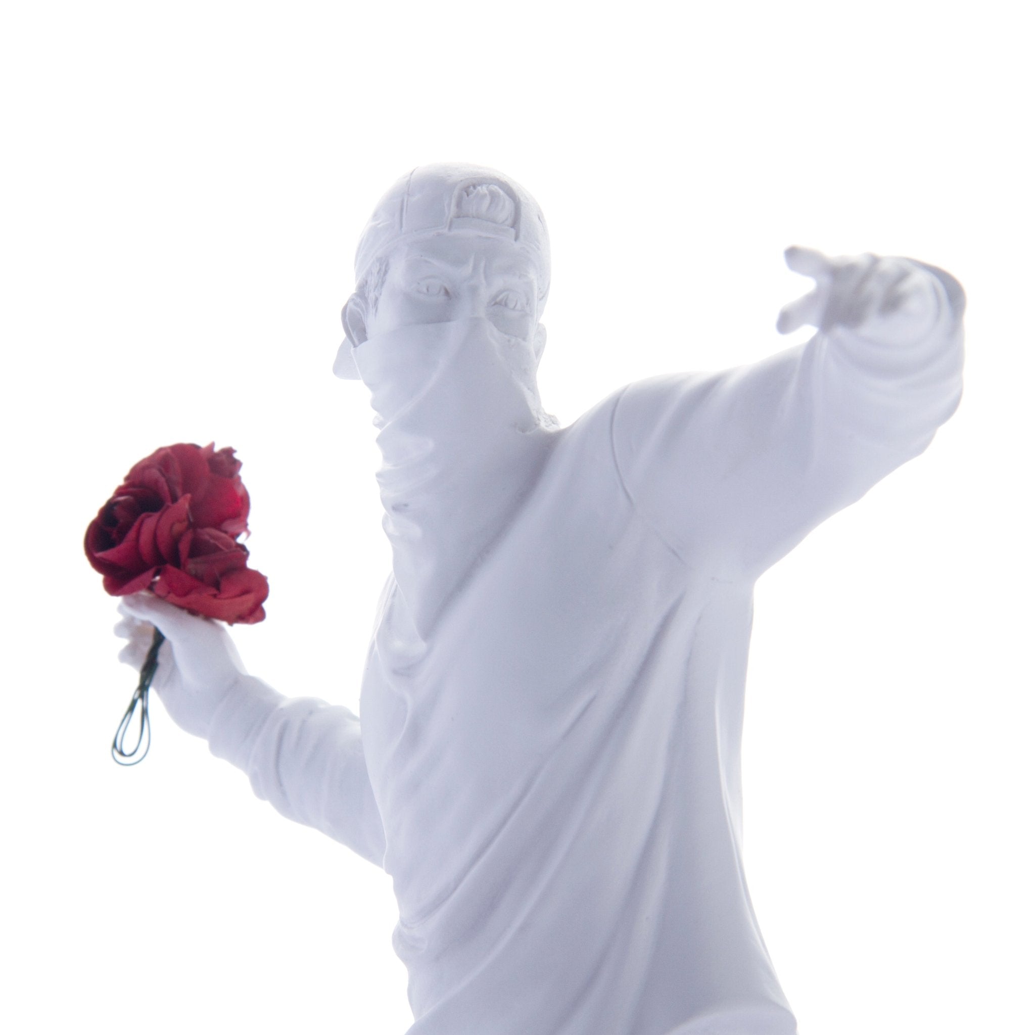 Flower Thrower Sculpture - Banksy - Magnito