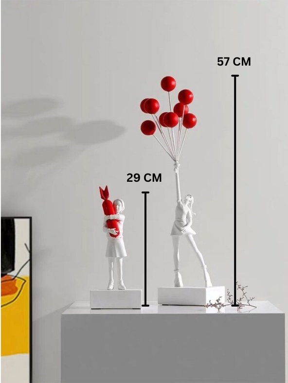 Flying Balloon Girl - Banksy - Magnito
