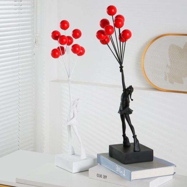 Flying Balloon Girl - Banksy - Magnito