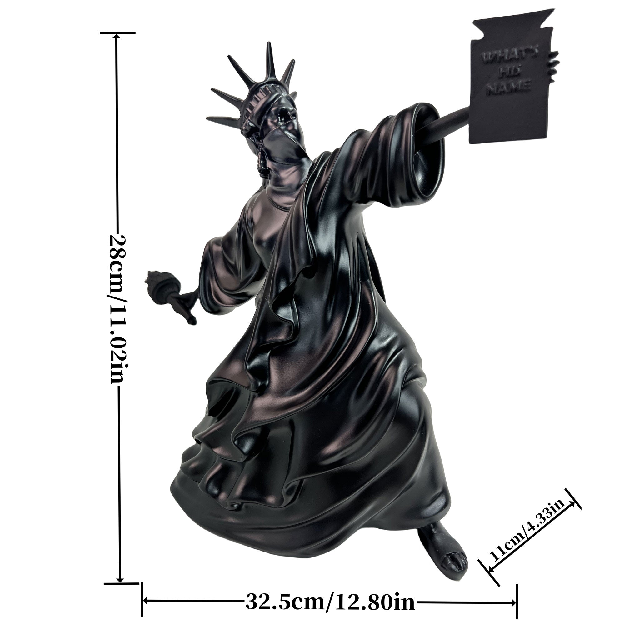 Liberty Statue Torch Thrower - Banksy - Magnito