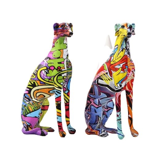 Sitting Greyhound Amare - Magnito