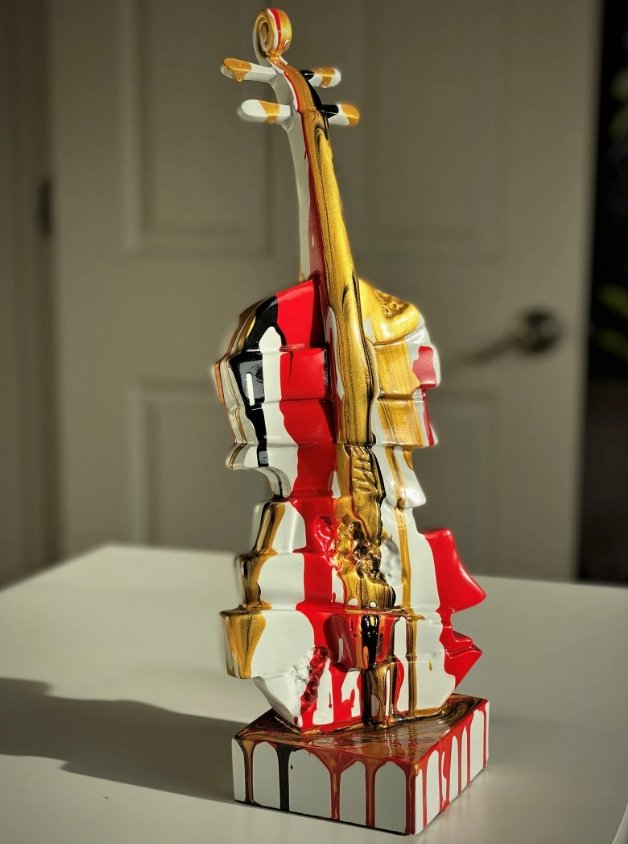 VIOLIN SCULPTURE ART&MUSIC - Degas - Magnito