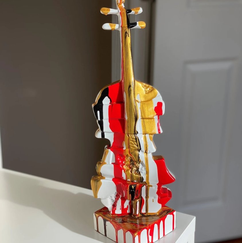 VIOLIN SCULPTURE ART&MUSIC - Degas - Magnito